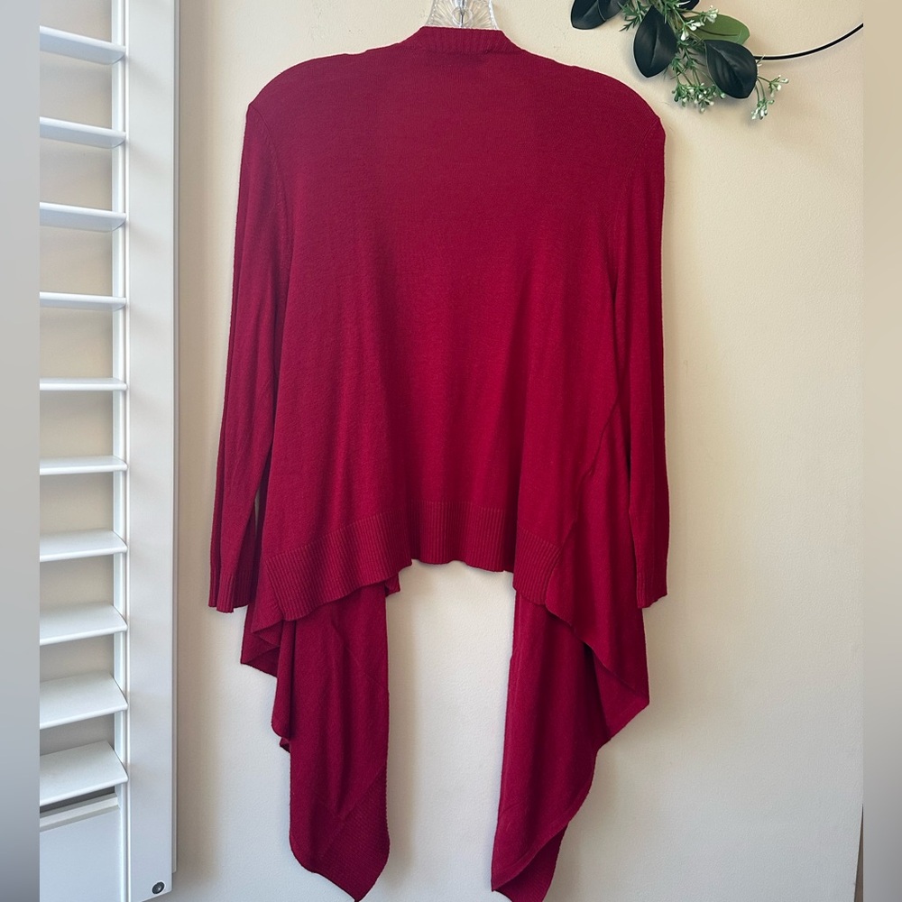 LOFT Rich Red Women's Cardigan - Picture 8 of 9